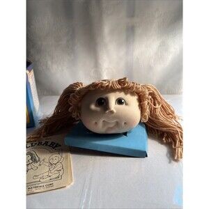 Original Doll Baby Head Girl Pigtails 3108 Fibre Craft 1984